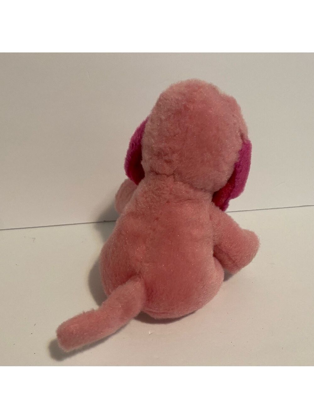 Russ Puppy Dog Sophia Plush Lil Peepers Lovey Stuffed Animal Pink White Big Eyes - Picture 2 of 4